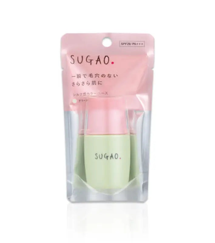 Rohto Sugao Silky Color Base Green SPF20/ PA + + + 20ml - Japanese Makeup