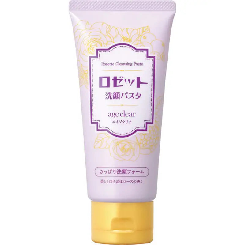 Rosette Cleansing Paste Age Clear For Normal Skin 120g - Japanese Facial Cleasing Skincare