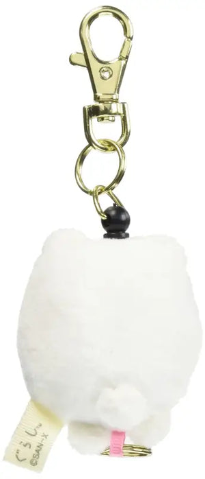 SAN-X Sumikko Gurashi Plush Reel Keychain Shirokuma