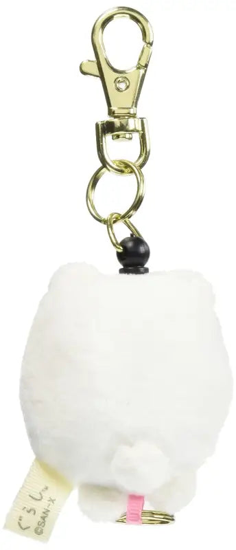SAN-X Sumikko Gurashi Plush Reel Keychain Shirokuma