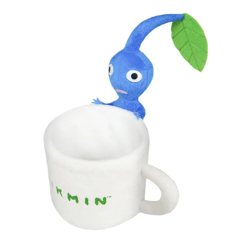 Sanei Trading Pikmin Plush Toys Series Blue Accessory Case (Mug) Toy Height 15Cm Pkz02