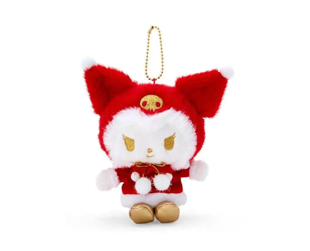 Sanrio Christmas 2023 Kuromi Keychain Plush - Anime & Video Games