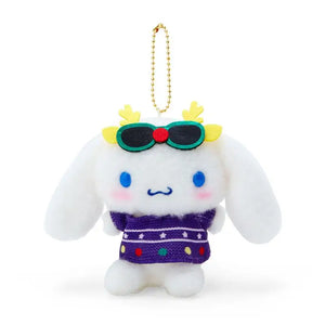 Sanrio Cinnamoroll Mascot Holder (Christmas Sweater Design)