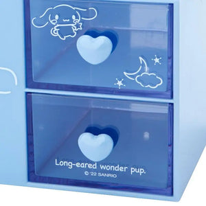 Sanrio Cinnamoroll Plastic Chest With Pen Stand (Calm Color)