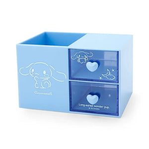 Sanrio Cinnamoroll Plastic Chest With Pen Stand (Calm Color)