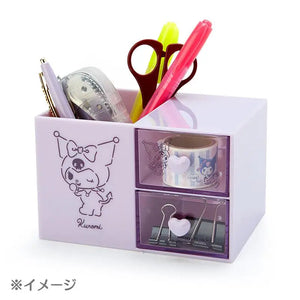 Sanrio Cinnamoroll Plastic Chest With Pen Stand (Calm Color)