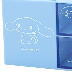 Sanrio Cinnamoroll Plastic Chest With Pen Stand (Calm Color)