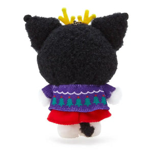 Sanrio Kuromi Mascot Holder (Christmas Sweater Design)