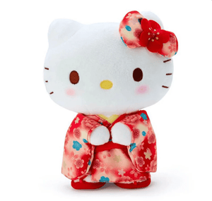 Sanrio Sakura 2025 Gradient Kimono Plush Toy: Hello Kitty
