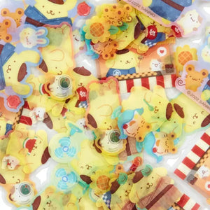 SANRIO Summer Sticker Pack Japanese Style Pom Purin