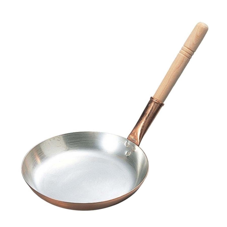 Marushin Copper Oyakodon Pan Japanese Oyako Nabe 17cm with copper interior, ideal for donburi cooking
