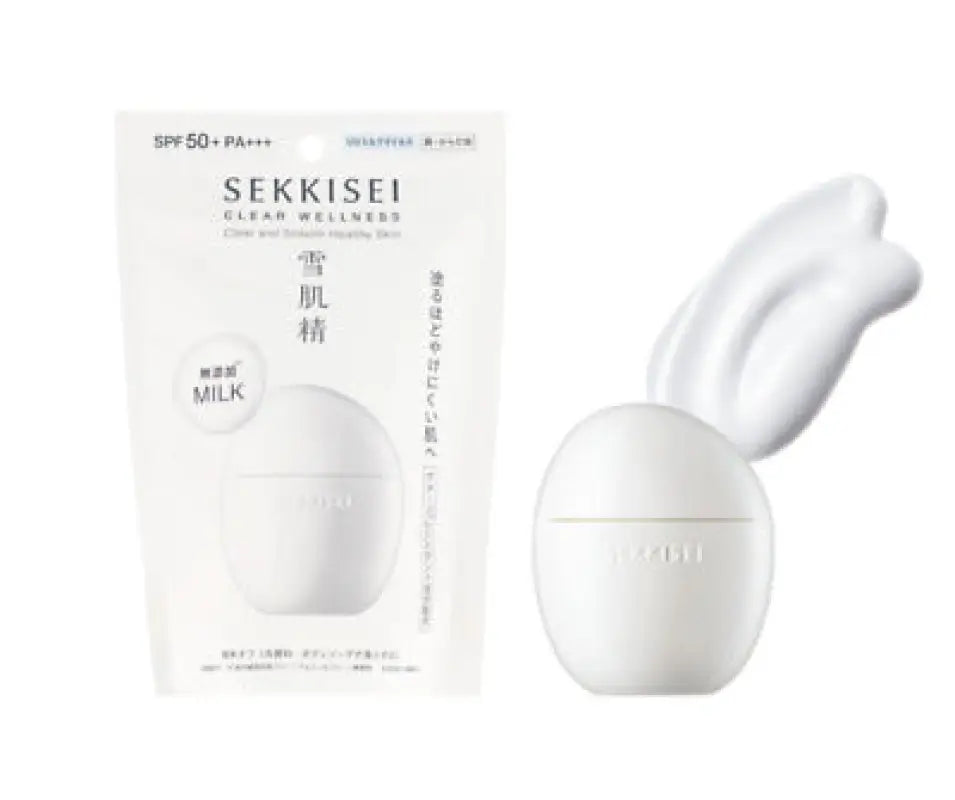 Sekkisei clear Wellness UV Defense milk mild SPF50 + · PA + + + - Sunscreen