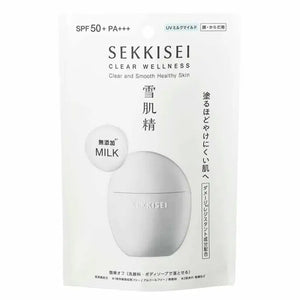 Sekkisei clear Wellness UV Defense milk mild SPF50 + · PA + + + - Sunscreen