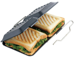 Shimomura Kihan Hot Sand Maker Fish Grill Toaster Japan Fluorine Processing 39522 Tsubame Sanjo