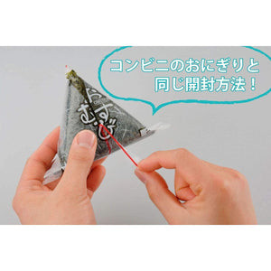 Shimomura Onigiri Plastic Wrapper Rice Ball Film Wrapping 100 Sheets - YOYO JAPAN