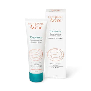 Shiseido Avene Cleanance Cleasing Cream 128g - Gentle Face Wash For Oily Sensitive Skin Skincare