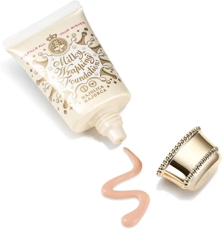 Shiseido Majolica Majorca Milky Wrapping Foundation 00 Pink Beige SPF30 PA + + + 30g - Skincare
