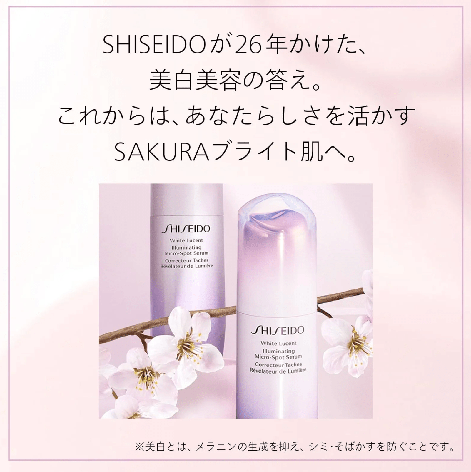 Shiseido White Lucent Brightening Foundation Case Makeup Tool