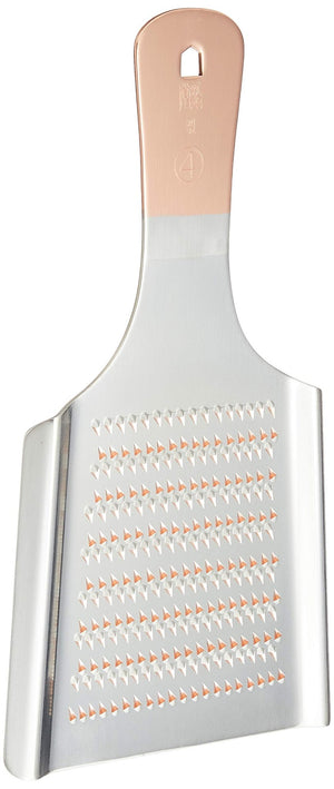 Sinkoukinzoku Handmade Double Sided Grater No. 4 Onkochishin 0 - 4 Pure Copper Japan 22.5X12Cm