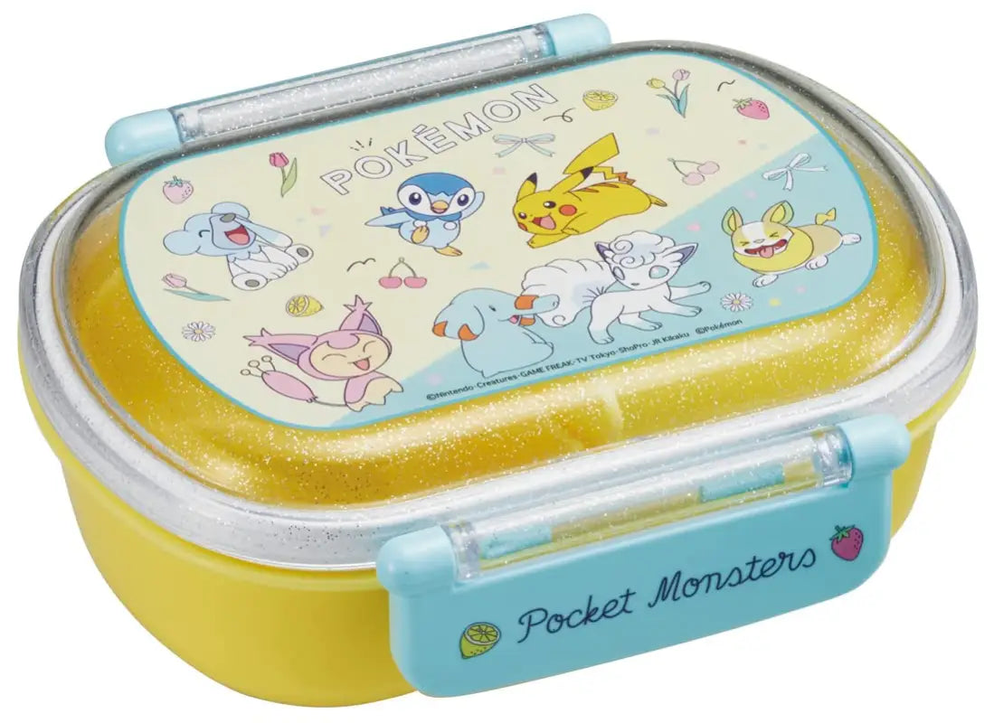 Skater Bento Box Pokemon New Retro 360Ml Antibacterial Kids Made In Japan Qaf2Baag-A