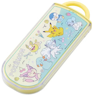Skater Children&S Antibacterial Trio Set Chopsticks Spoon Fork Pokemon New Retro Made In Japan Tacc2Ag-A