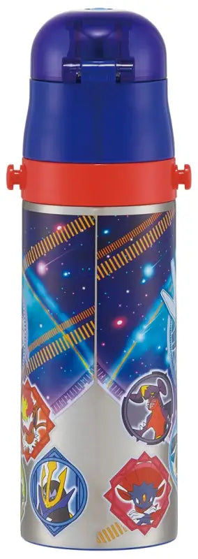 Skater Children&S Stainless Kids Water Bottle 470Ml Pokemon 22 Boys Sdc4-A