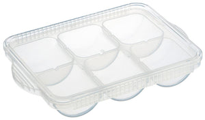 Skater Japan Baby Food Storage Container Frozen Tray 6 Blocks Trmr6N - A