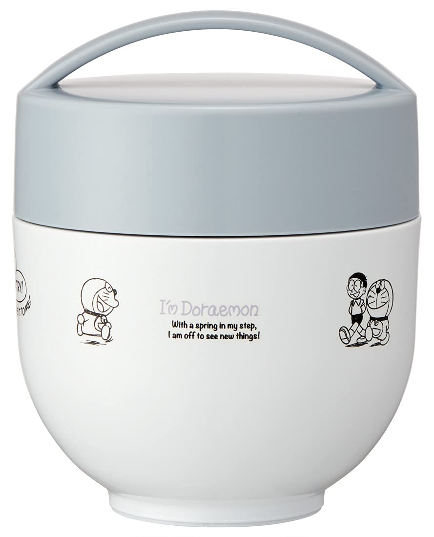 Skater Japan Insulated Bento Box Bowl 540Ml Doraemon Sanrio Lunch Jar Ldnc6Ag - A