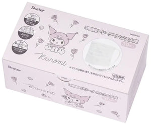 SKATER Kuromi Mask 30 Pcs