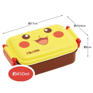 SKATER Pokemon Pikachu Lunch Box 450Ml