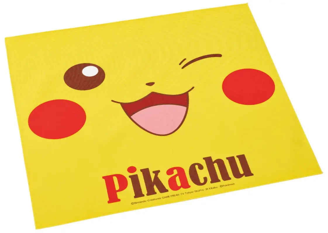 SKATER Pokemon Pikachu Lunch Cloth