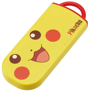SKATER Pokemon Pikachu Trio Set Spook Fork & Chopsticks
