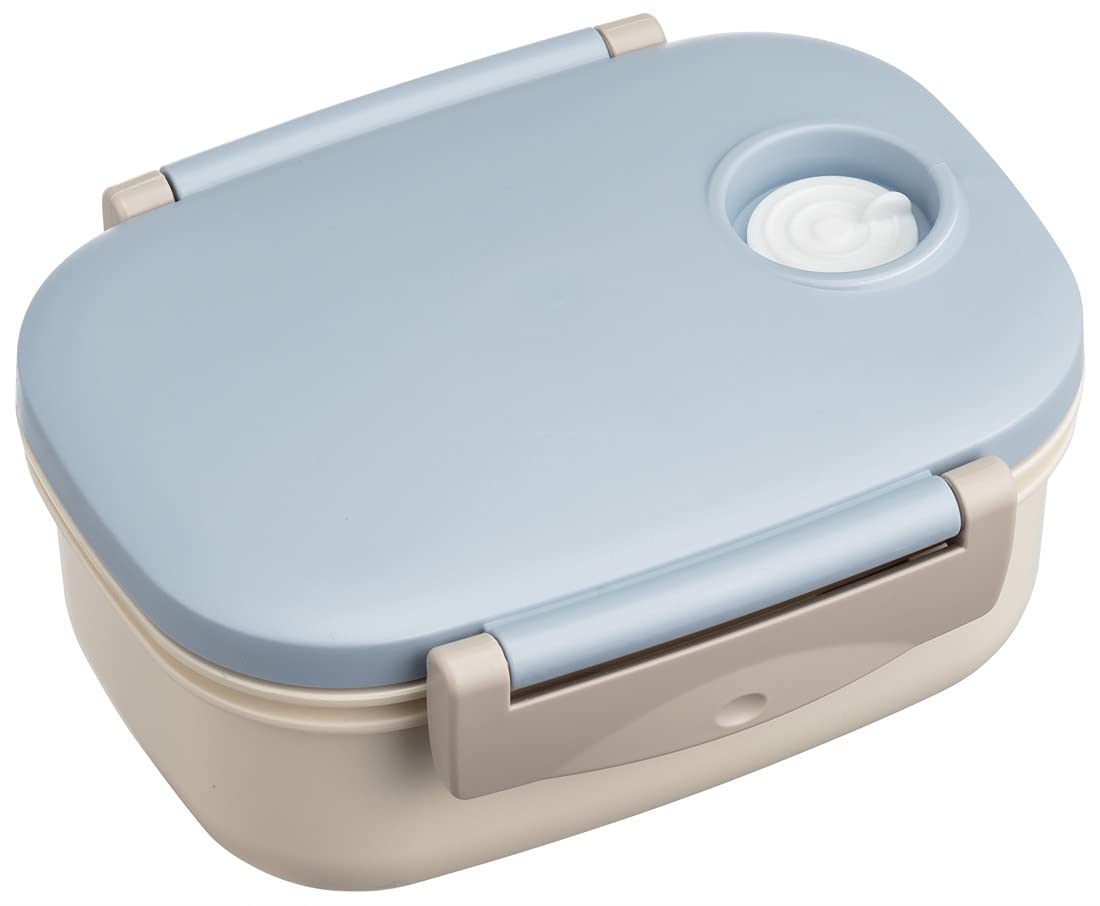 Skater Vacuum Bento Box Storage Container Blue Japan 450Ml Mpp3N - A