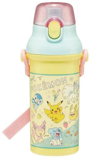 Skater Water Bottle Pokemon New Retro 480Ml Children&S Plastic Antibacterial Boys Made In Japan Psb5Sanag-A