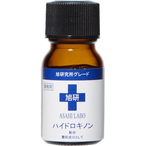 Close-up of Asahi Institute 10G Hydroquinone Serum, 10g, featuring high potency for radiance