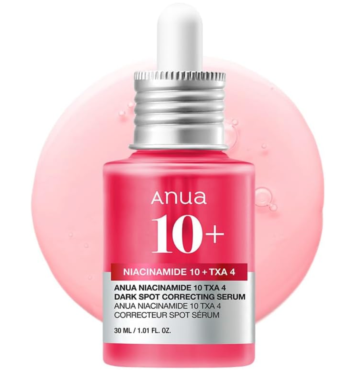 ANUA Dark Spot Serum, 30 ml, Niacinamide 10% + TXA 4%, ideal for skin brightening