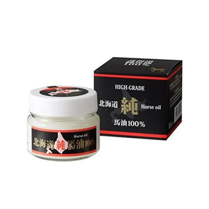 Hokkaido Bayu High-Grade Horse Oil Cream, 70g, pure horse oil, ideal for deep hydration