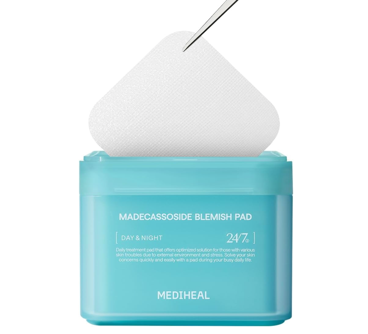 MEDIHEAL: Square Toner Pad (Madecassoside) 100 Sheets - YOYO JAPAN