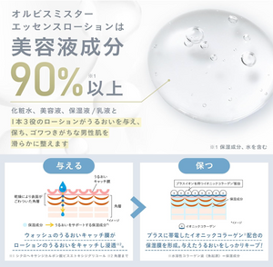 180 ml Mr. Orbis Mister Essence Lotion with hybrid benefit, offering smooth radiant skin for men