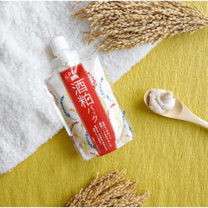 170g PDC Wafood Made Sake Lees Face Pack with yuzu and cucumber, offering soothing moisture for daily use