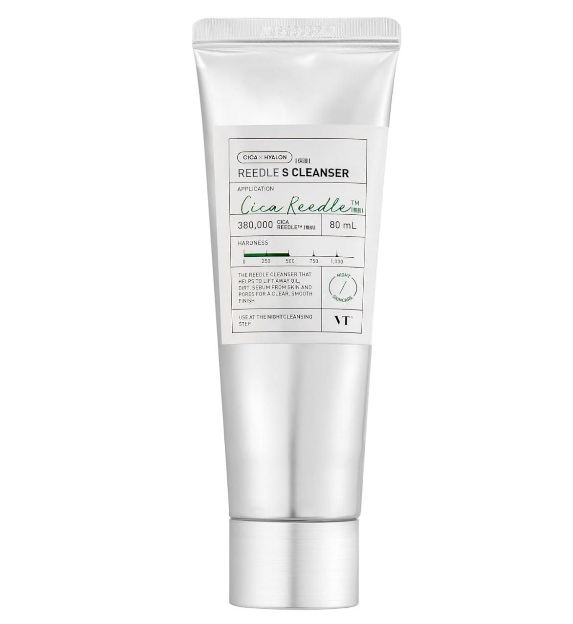 VT Cosmetics Reedle Shot Cleanser, 80 ml, CICA REEDLE™ foam, gentle pore cleansing