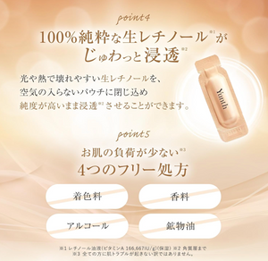 Yunth Raw VA Derma Serum in 28 Packets, hydration support