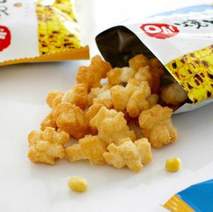 180g Yoshimi Sapporo Okaki Oh! Yakitokibi Corn Snack, authentic Hokkaido flavor, offering crisp satisfaction for all ages