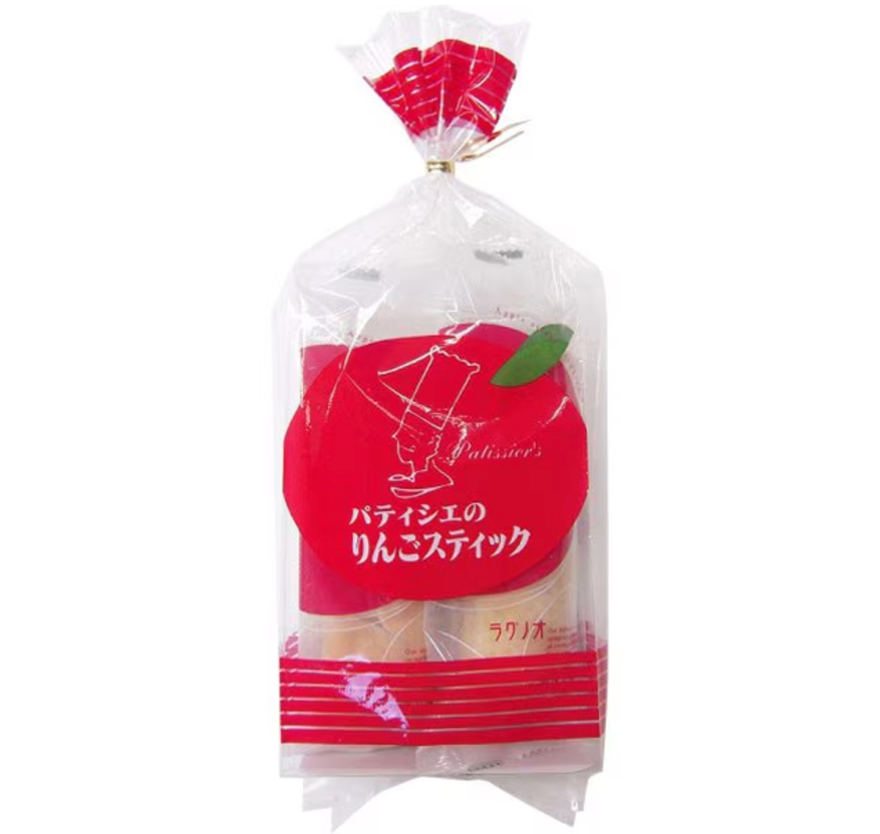 Ragnoo Sasaki Patissier’s Apple Sticks (4 Sticks), Japanese pie‑stick pastry with apple filling