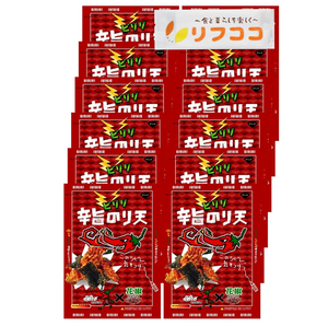 Daiko Noriten Biriri Kun Extra Spicy Togarashi Tempura Seaweed Chips 70g (Pack of 12), crunchy tempura coating, ideal for spicy snacking