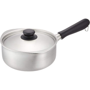 Sori Yanagi Stainless Steel Saucepan with Lid 18cm - YOYO JAPAN