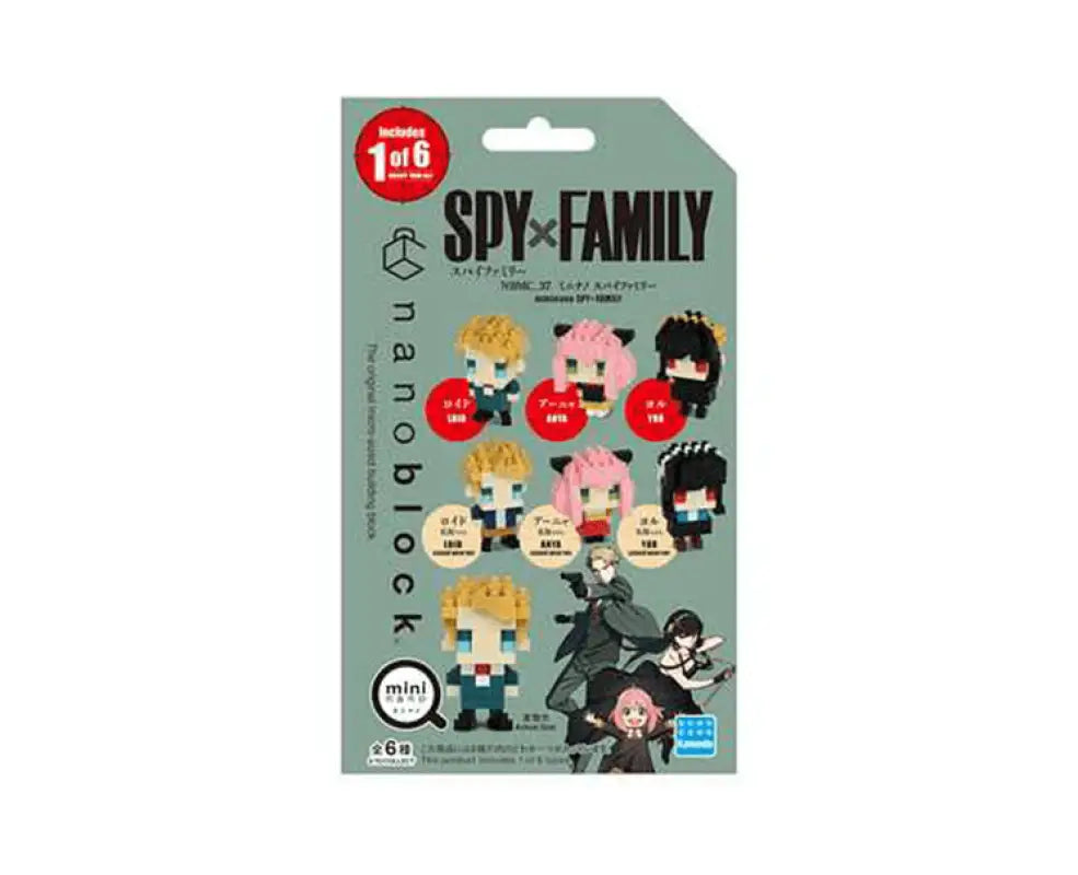 Spy X Family Nanoblocks - ANIME & VIDEO GAMES