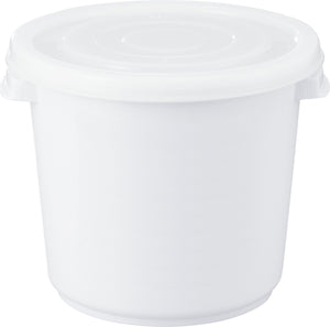 Squirrel 8.9L Round White Pickles Container Stocker Type 9 Made In Japan