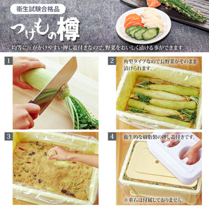 Squirrel Japan Tsukemono Barrel Angle 54 Type 171737 Ivory