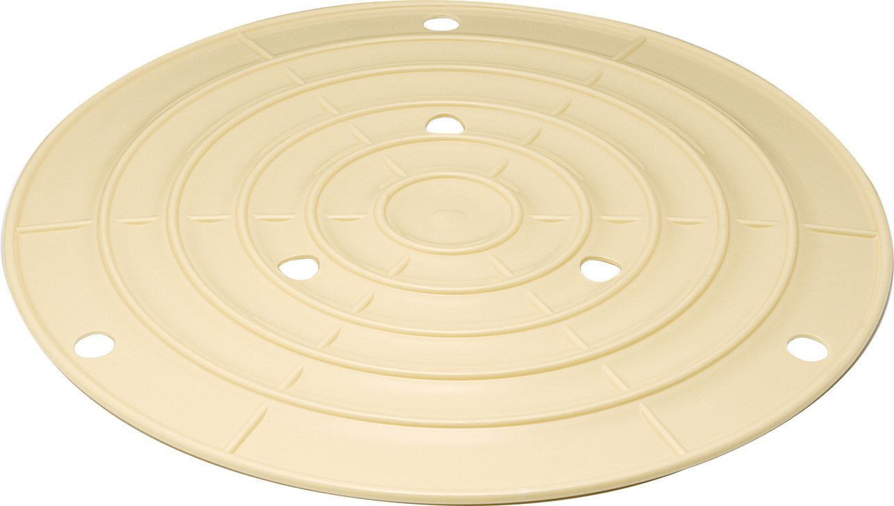 Squirrel Round Ivory Pickle Barrel Push Lid 80 Type Made In Japan